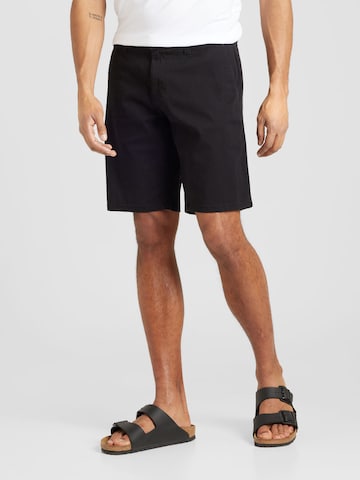 Only & Sons - regular Pantalón chino 'CAM' en negro: frente