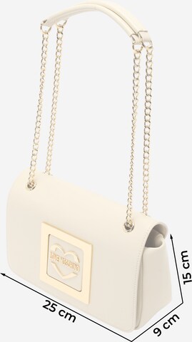 Love Moschino - Bolso de hombro en beige