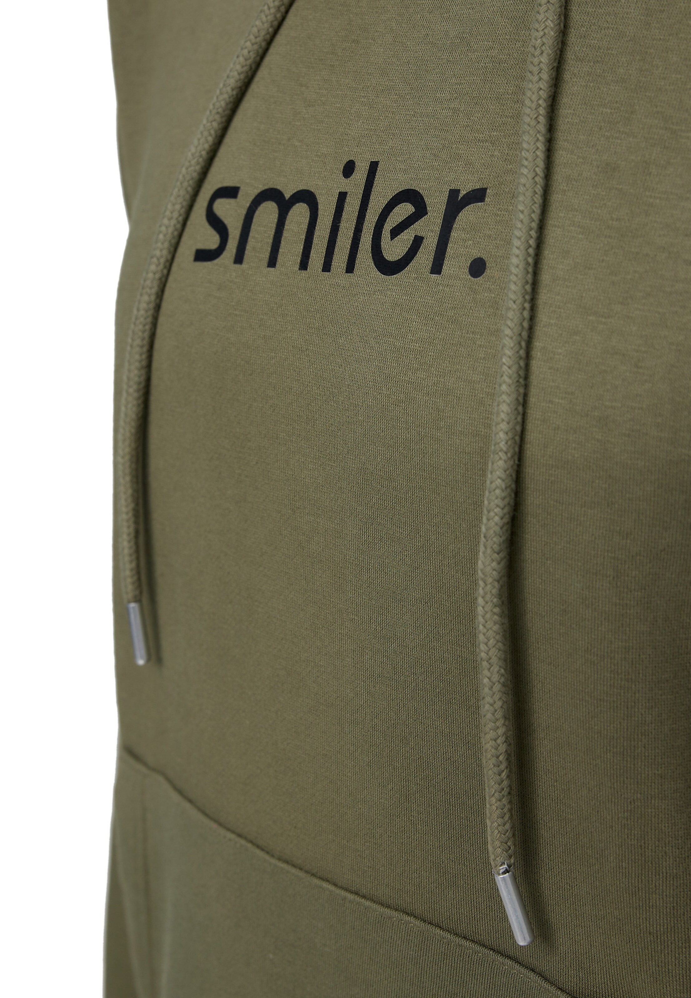 smiler. Sweatshirt 'Happy' in Green