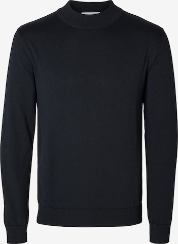 SELECTED Sweater 'Robert' in Blue: front
