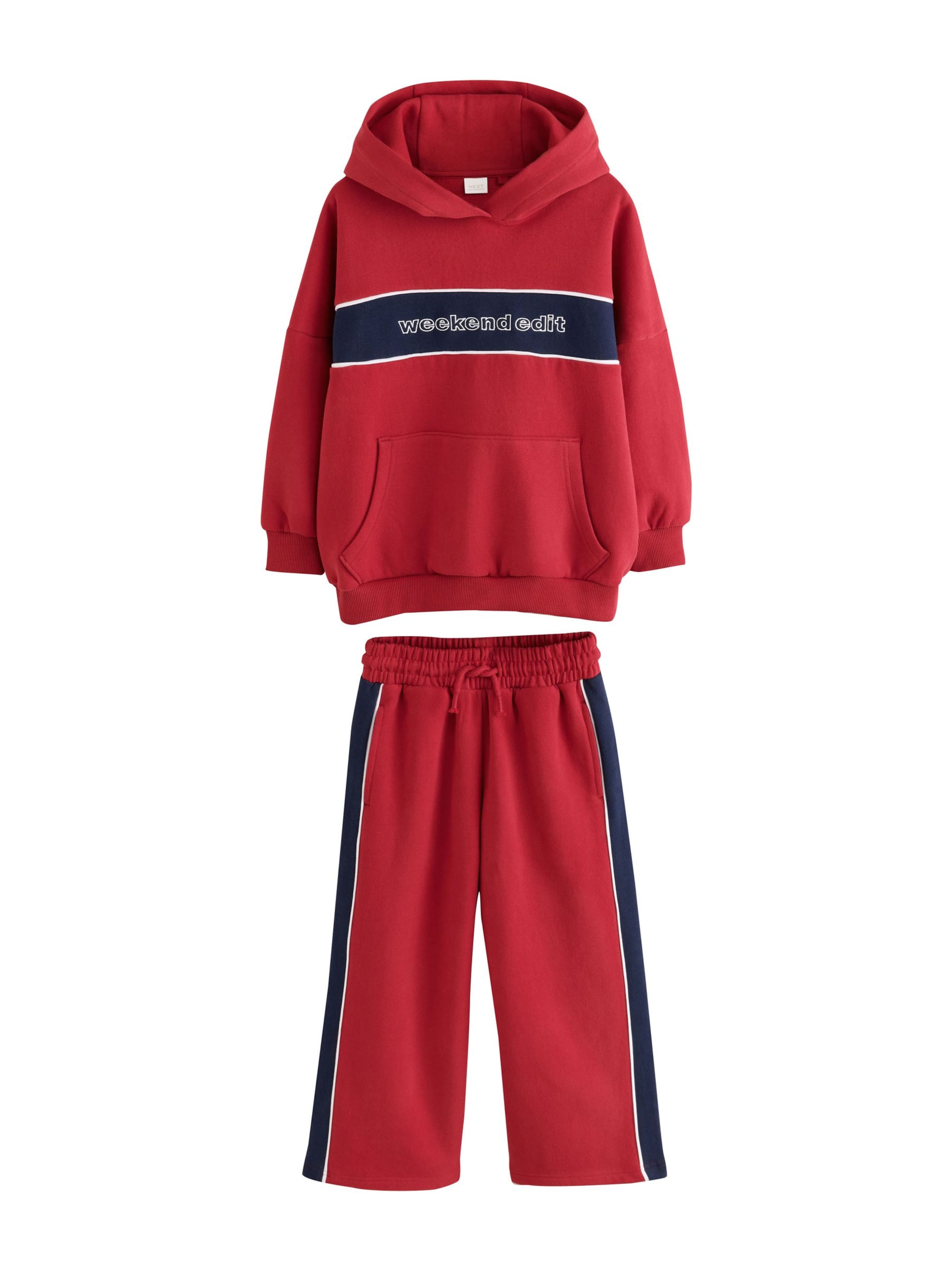 Tuta da jogging di Next in rosso: frontale