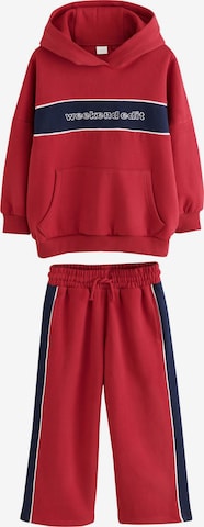 Next - Fato de jogging em vermelho: frente