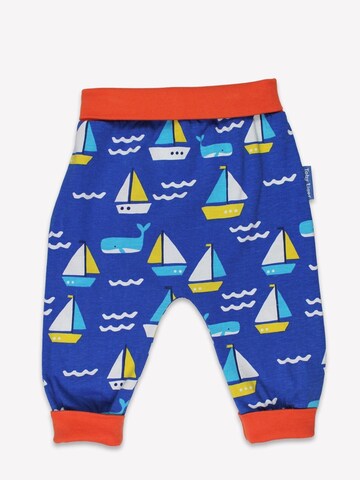 Toby Tiger Regular Pants 'Segelboote-Druck' in Blue