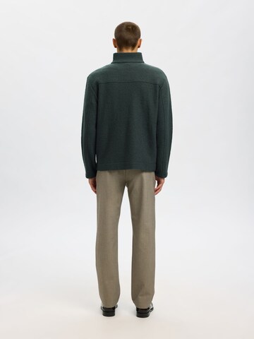 Vestes en maille SELECTED en vert