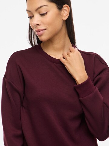 Sweat-shirt 'VISandy' VILA en rouge