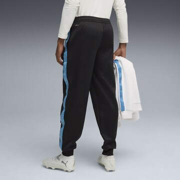 PUMA Tapered Sportbroek 'Olympique de Marseille King Anthem' in Zwart