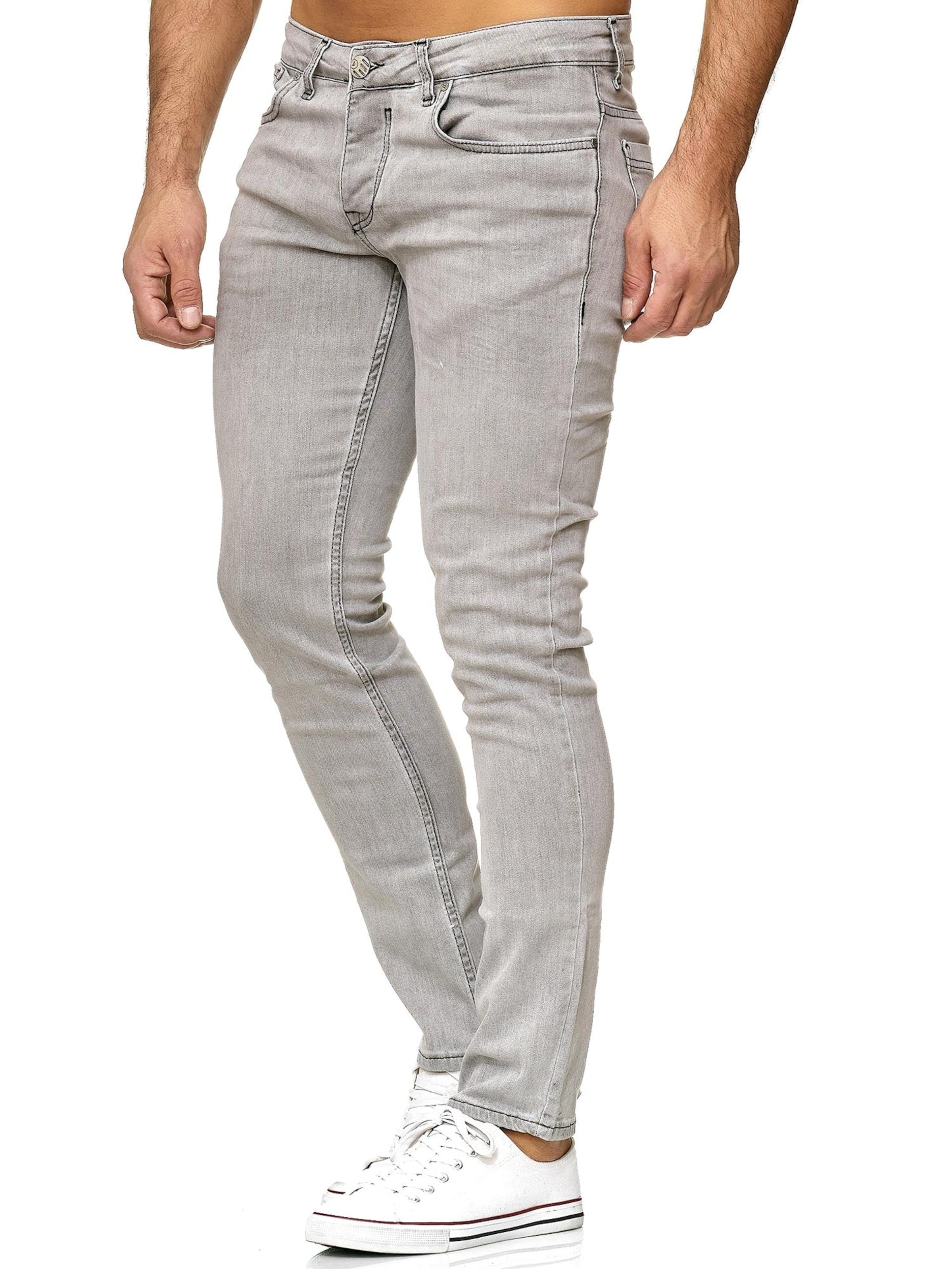 Tazzio - Slimfit Vaquero '16533' en gris: frente