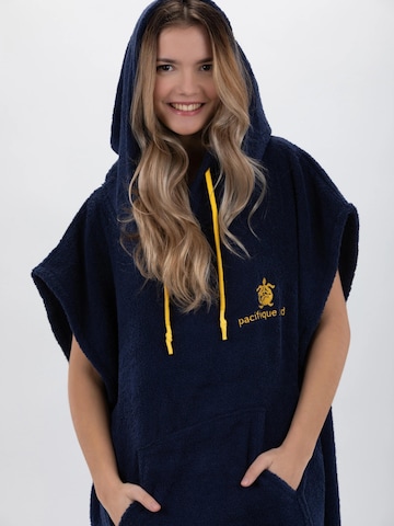 Pacifique Sud Athletic Robe 'Surf' in Blue