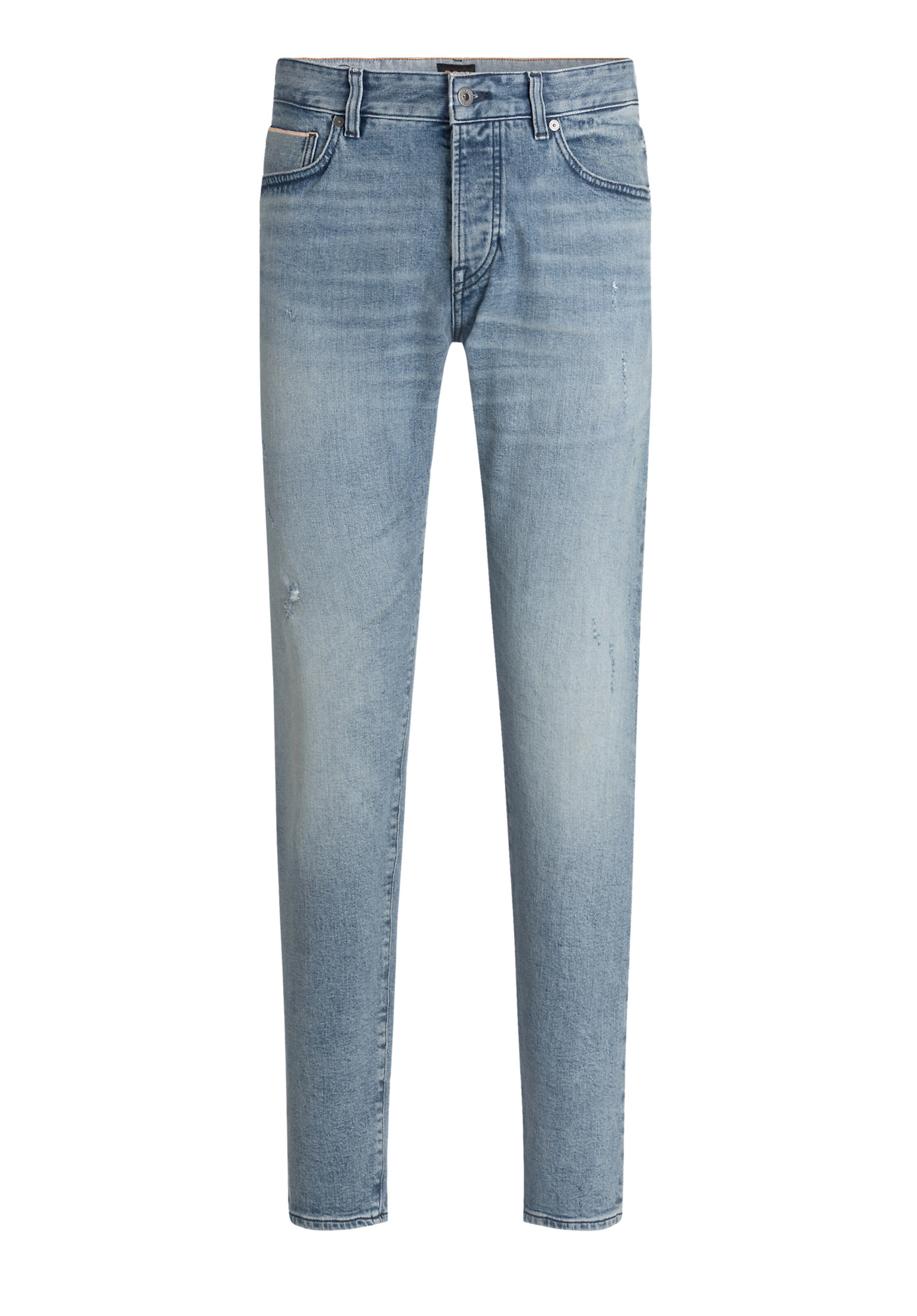 BOSS Tapered Jeans 'Onyx Selvedge' in Blue: front