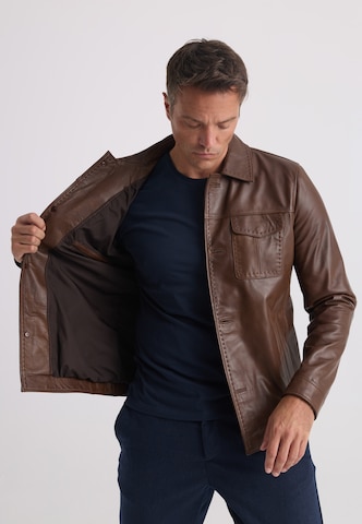 Felix Hardy Between-season jacket in Brown