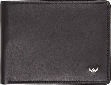 GOLDEN HEAD Wallet 'Polo' in Black: front