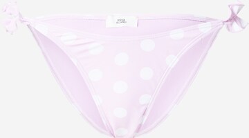 lillā River Island Bikini apakšdaļa: no priekšpuses