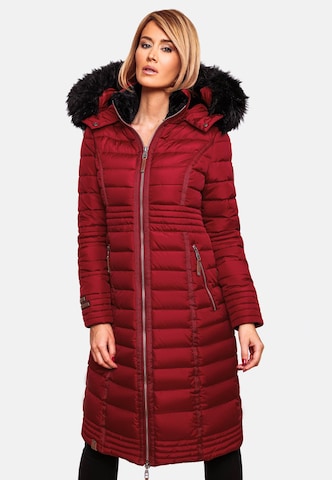 Manteau d’hiver 'Umay' NAVAHOO en rouge : devant