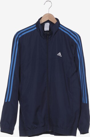ADIDAS PERFORMANCE Sweatshirt & Zip-Up Hoodie in 4XL in Blue: front