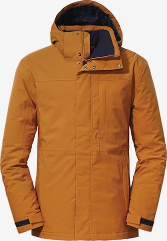 Schöffel Outdoor jacket 'Bastianisee' in Brown: front