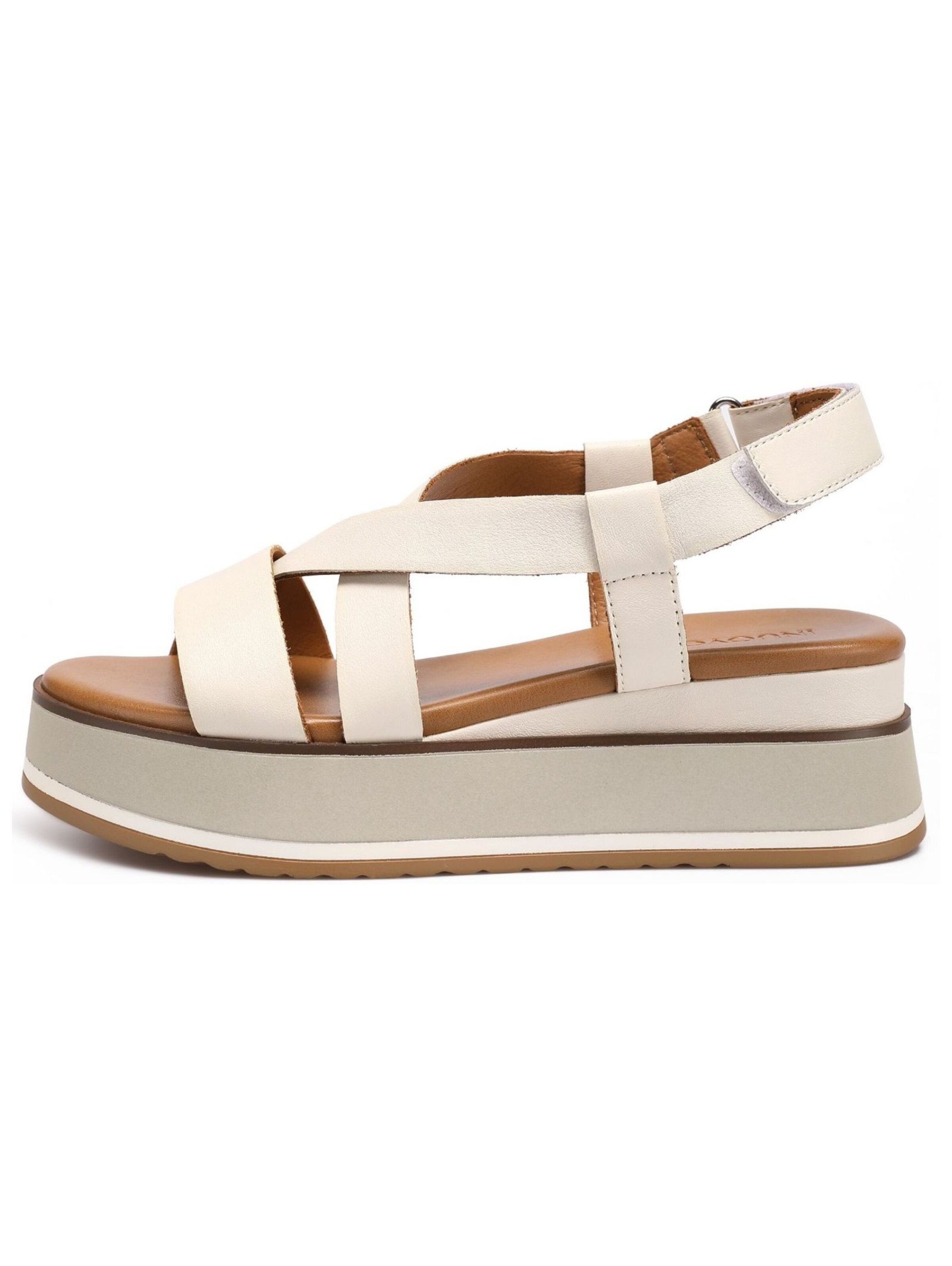 INUOVO Sandale in Beige