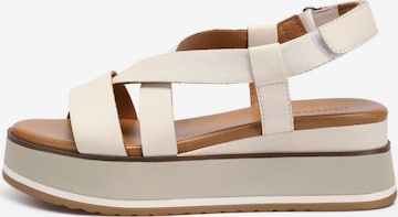 INUOVO Sandale in Beige