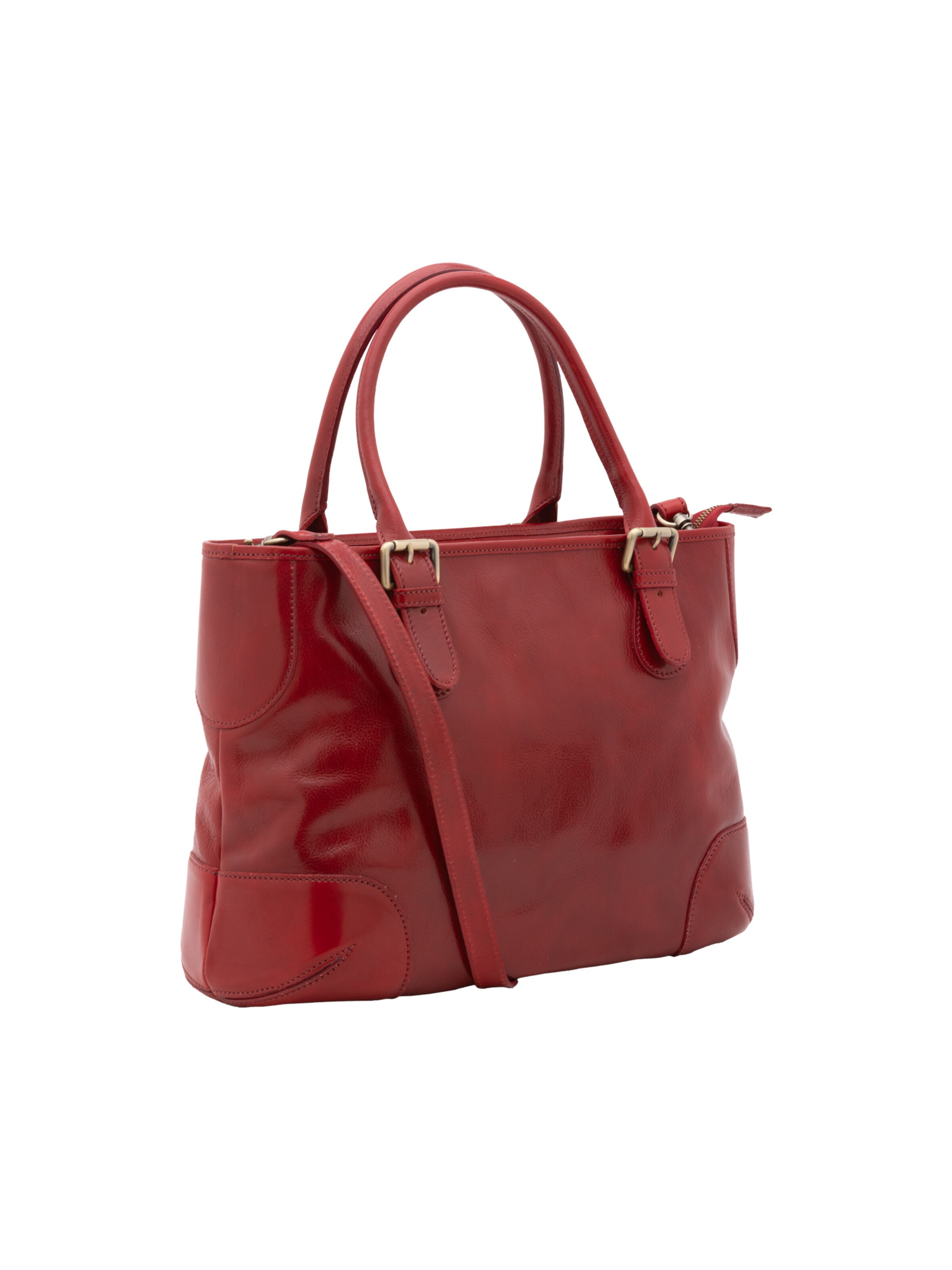 Viola Castellani Crossbody Bag in Red: front