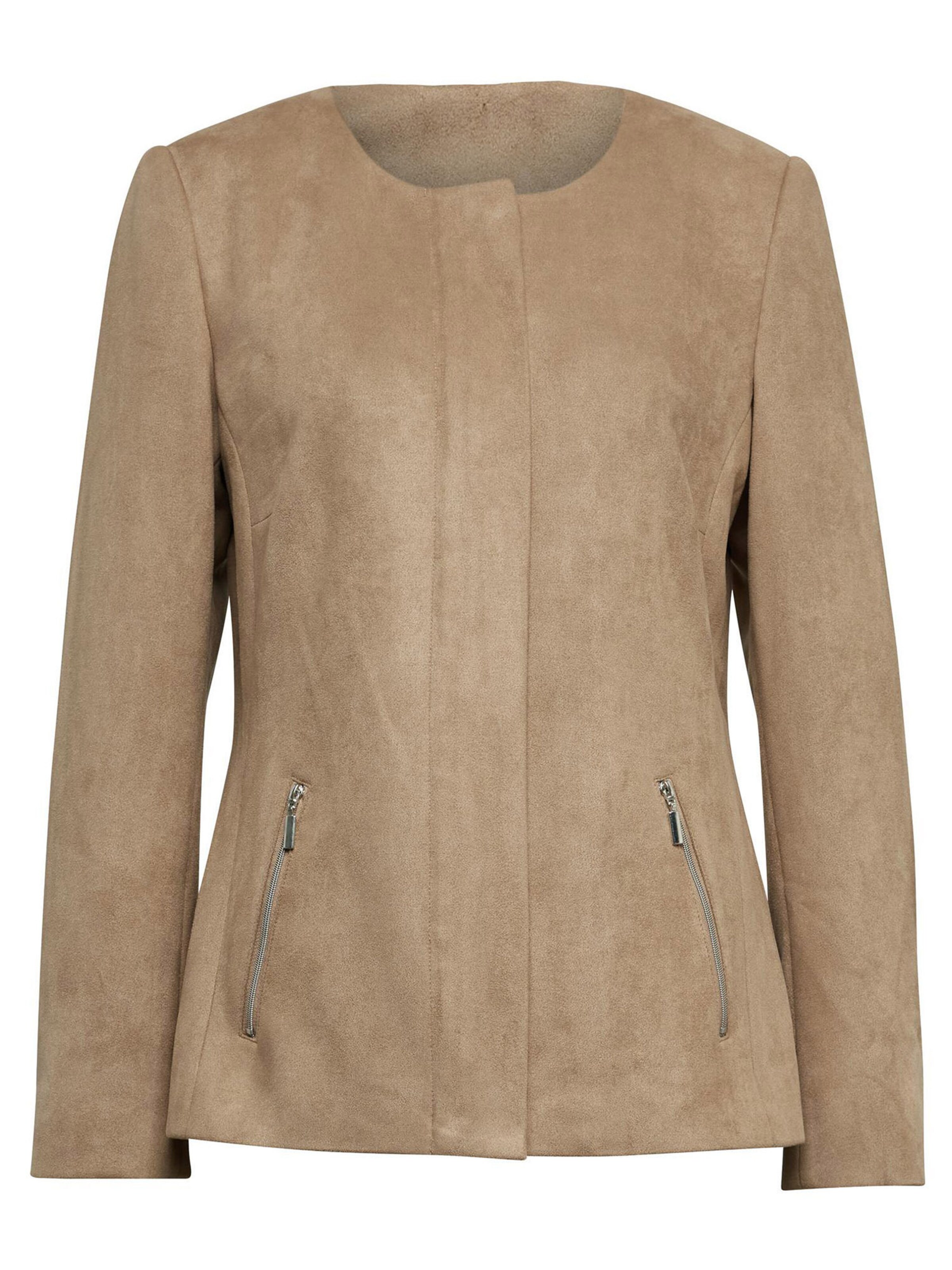 Veste mi-saison Goldner en beige : devant