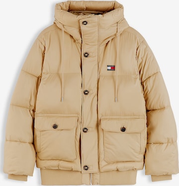 Veste d’hiver Tommy Jeans en beige : devant