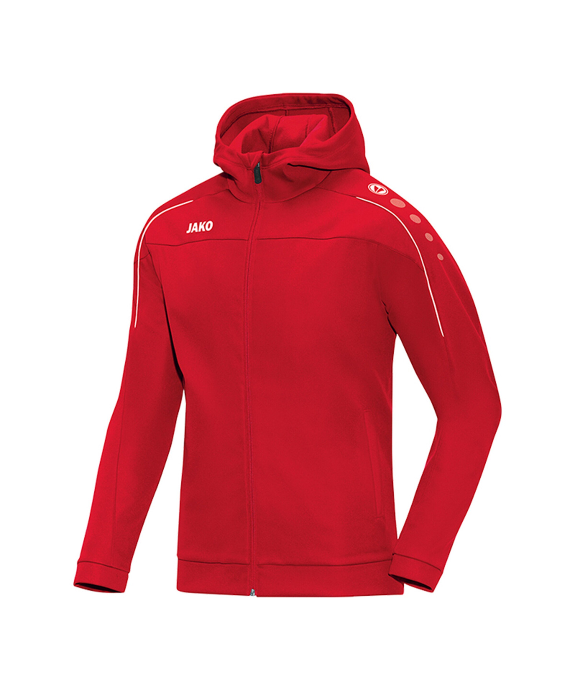 JAKO Sportjacke in Rot: Vorderseite