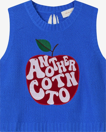 Another Cotton Lab - Pullover 'Apple' em azul: frente