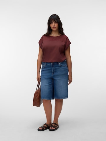 Vero Moda Curve Shirt 'VMCKAYA' in Red