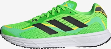 ADIDAS PERFORMANCE Running Shoes in Green: front
