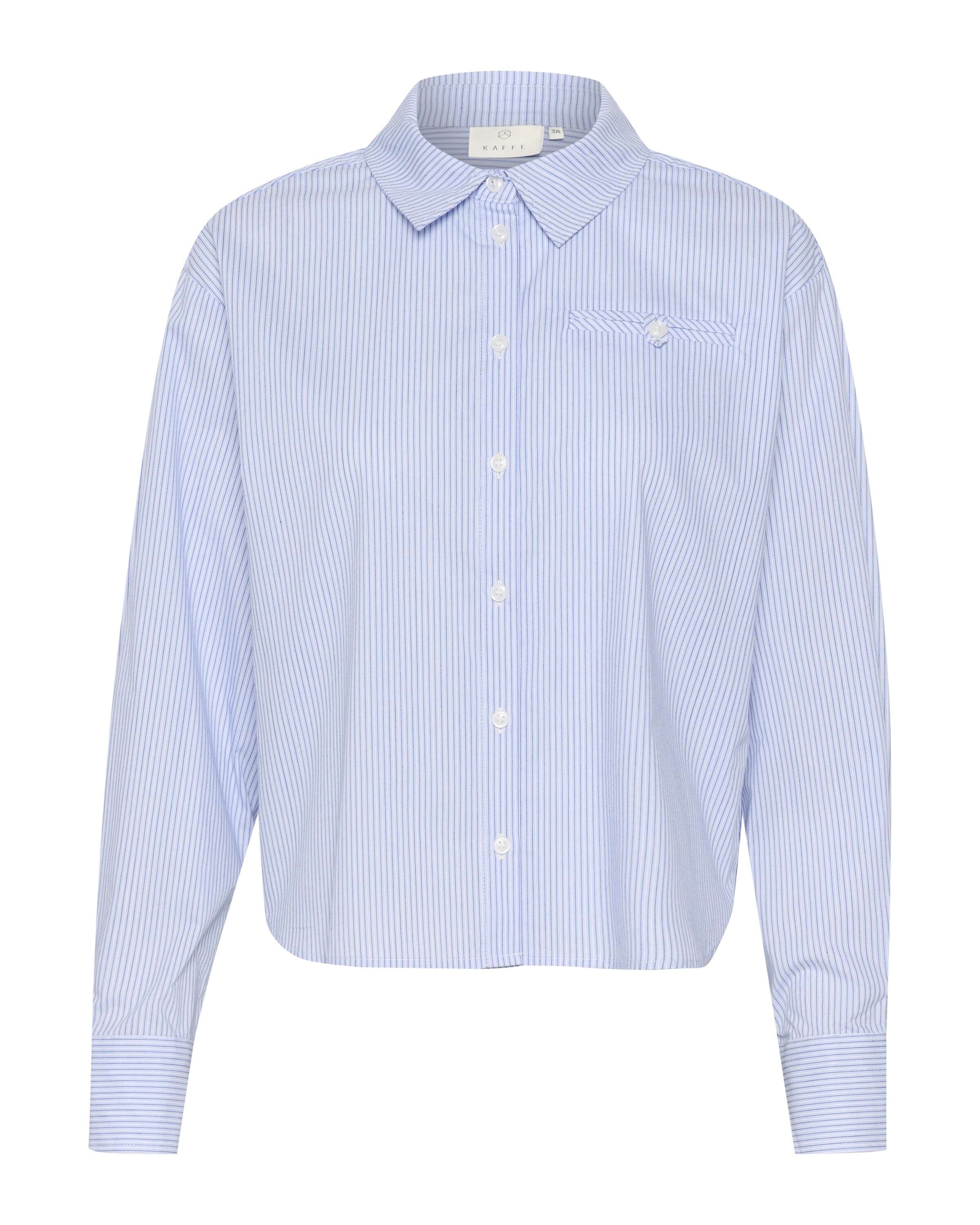 Kaffe Blouse 'Sofie' in Blauw: voorkant