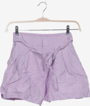 Claudie Pierlot Shorts XS in Lila: predná strana