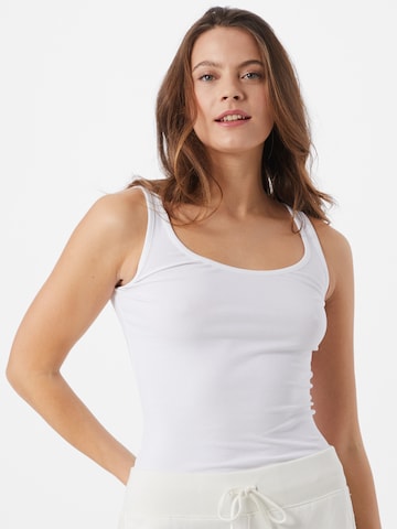 Lauren Ralph Lauren - Top 'KELLY' en blanco: frente