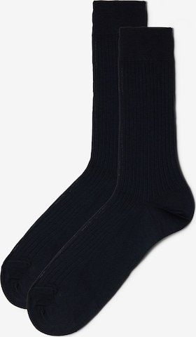 IUMAN Intimissimi Uomo Socken in Blau: Vorderseite