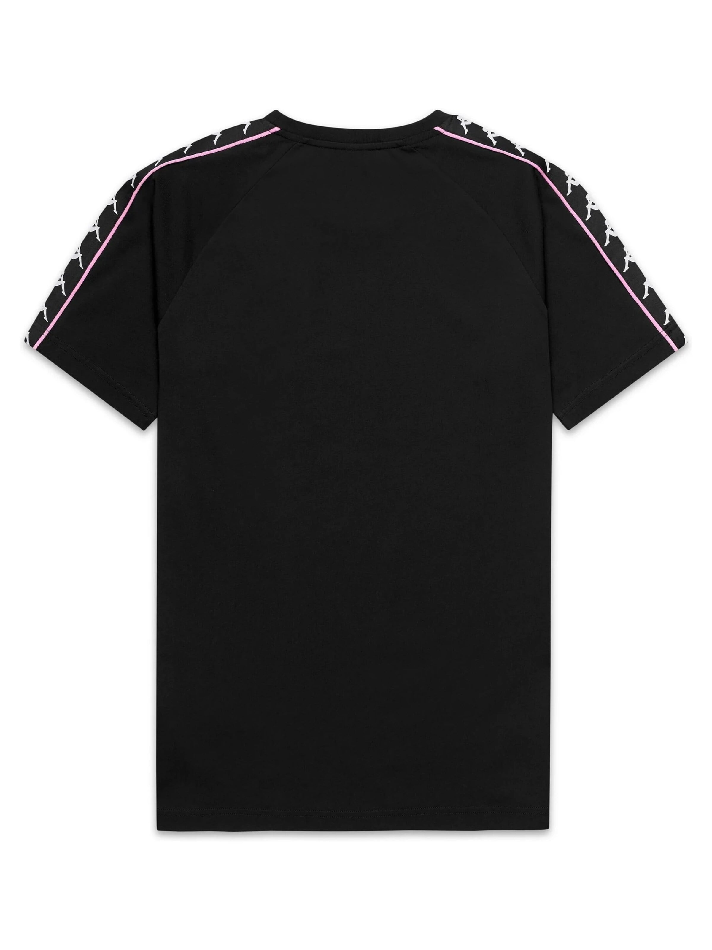 KAPPA - Camiseta 'Camiseta kappa negra coen slim 222 banda tee' en negro