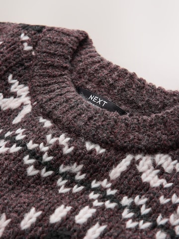 Pull-over 'Christmas' Next en marron