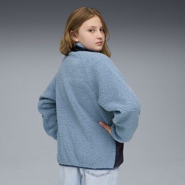 PUMA Functionele fleece jas 'Hybrid' in Blauw