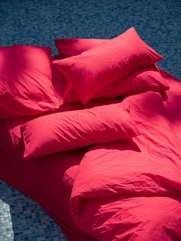 Erlich Textil Dekbedovertrek 'Fred' in Roze