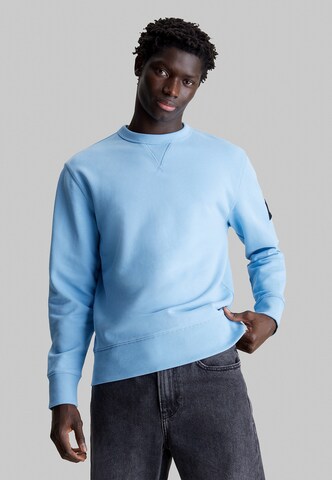 Calvin Klein Jeans Sweatshirt in Blue: front