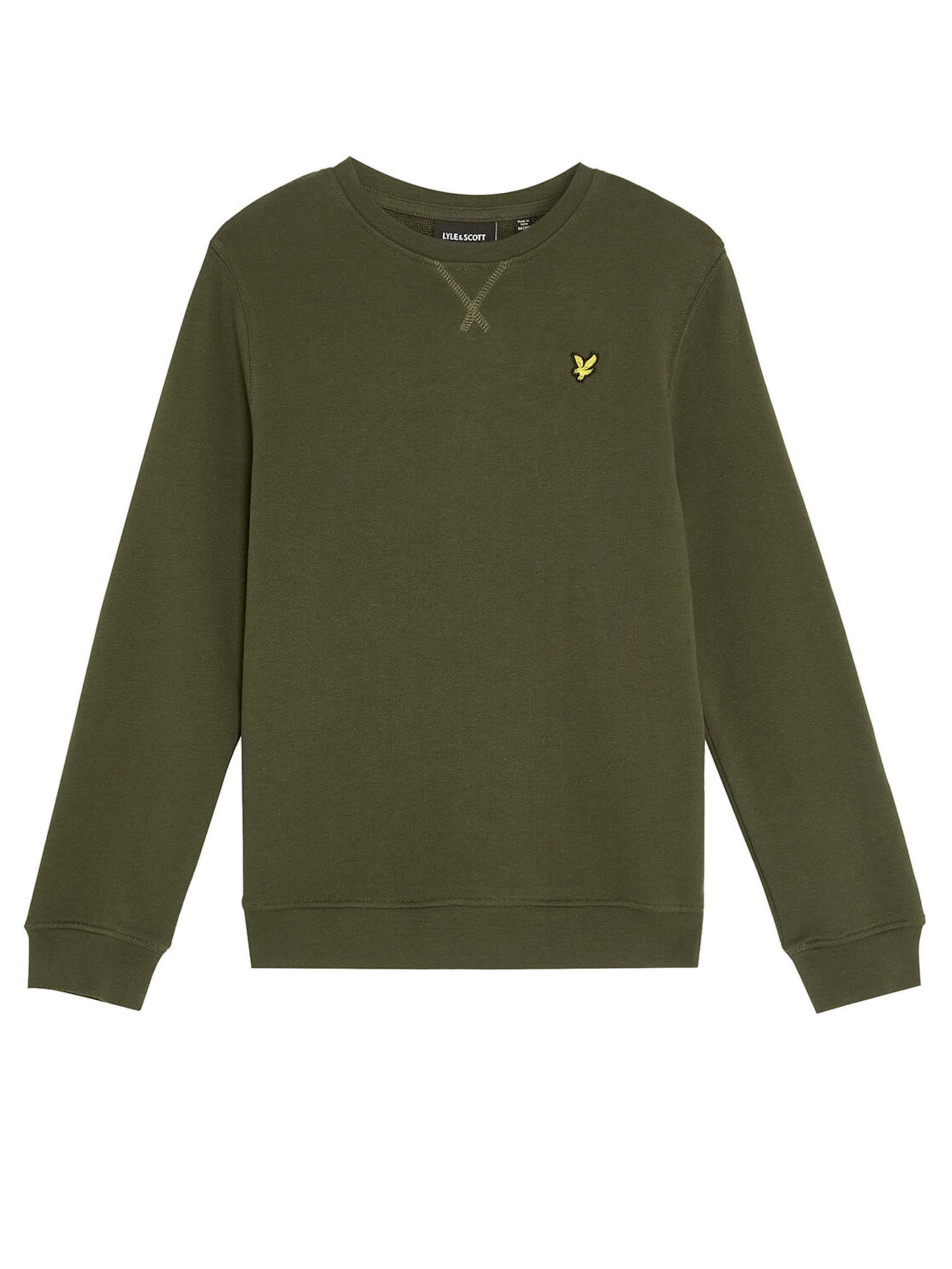 Sweat Lyle & Scott en vert : devant
