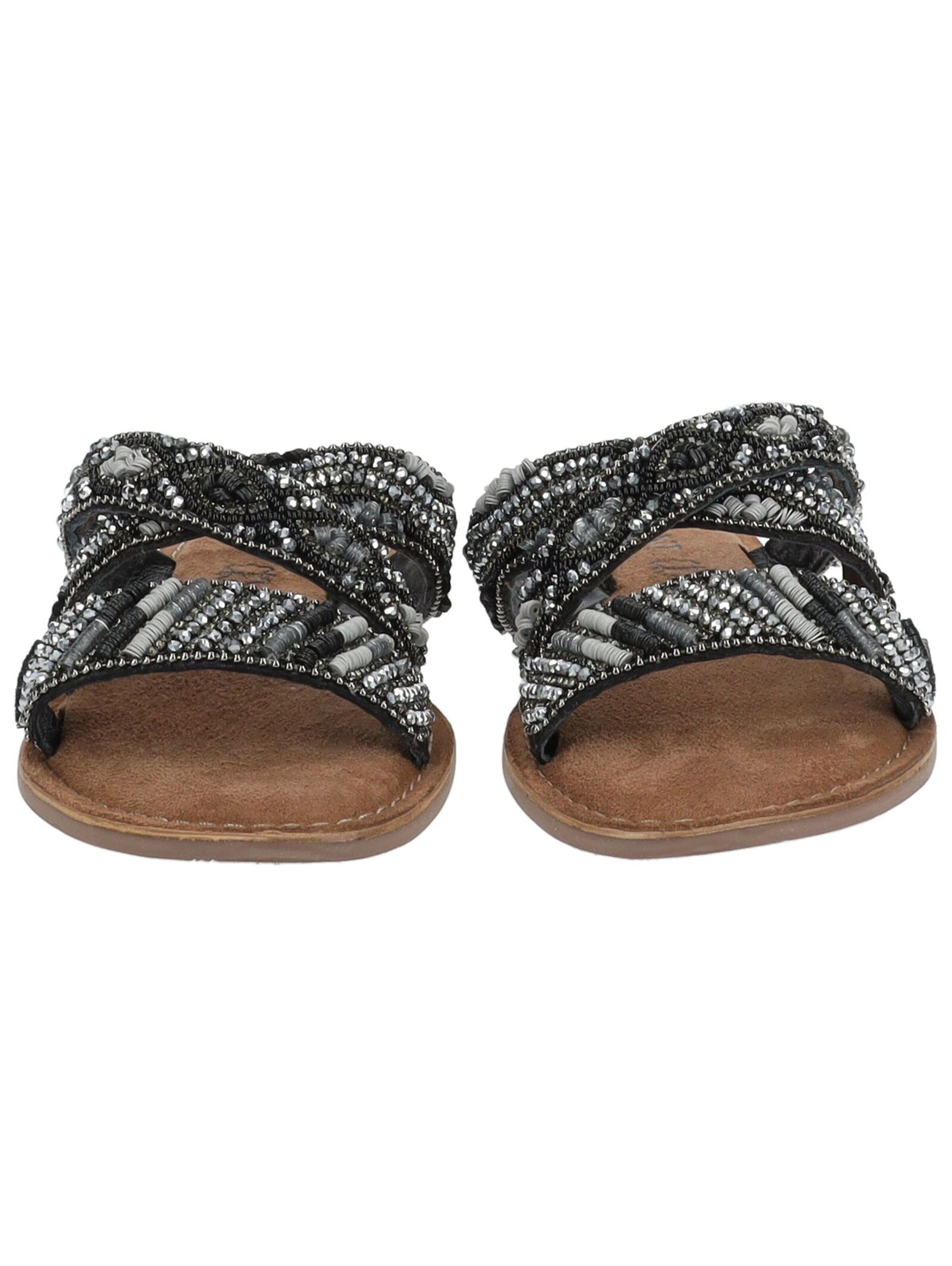 LAZAMANI Mules in Black