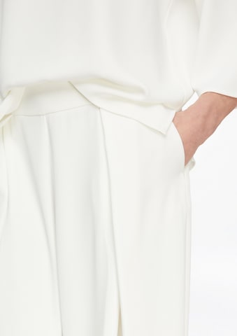 COMMA Wide Leg Hose in Beige