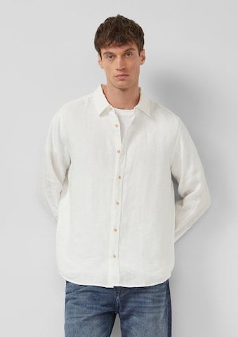 s.Oliver Regular Fit Hemd in Beige