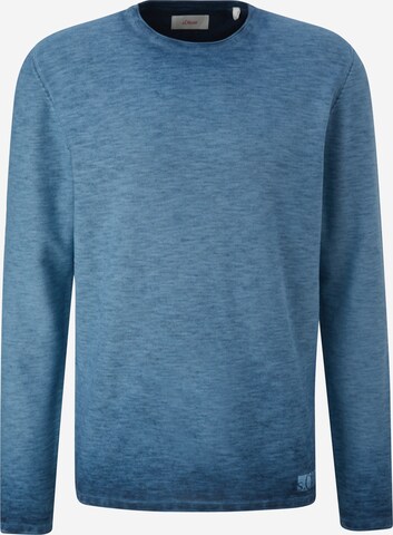 s.Oliver Sweater in Blue: front