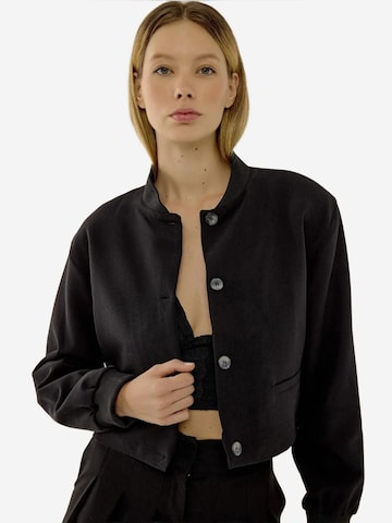 Hiccup Jacke in Schwarz