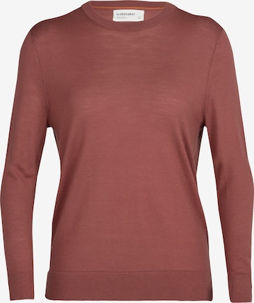 ICEBREAKER Sports sweater 'Wilcox' in Red: front