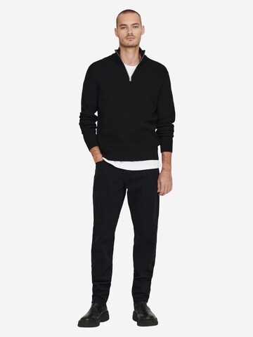 Only & Sons Суичър 'Phil' в черно