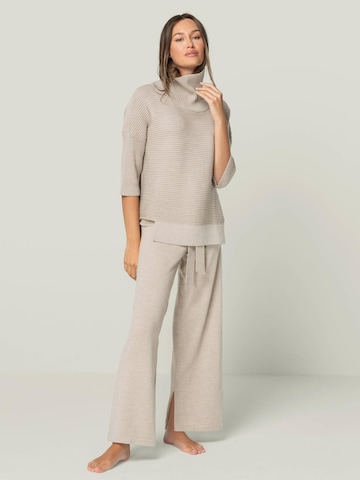 Tenue d'intérieur 'LOUNGEWEAR SET - Pullover Bailey & Pants Bailey' YOU LOOK PERFECT en beige : devant