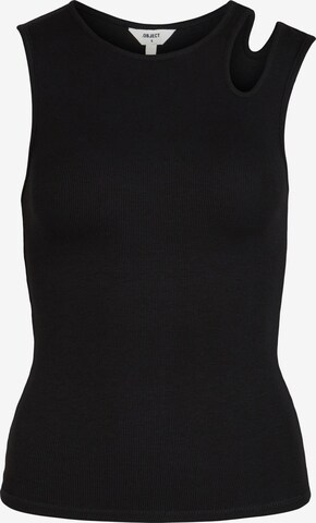 OBJECT Knitted Top 'TIVAN' in Black: front
