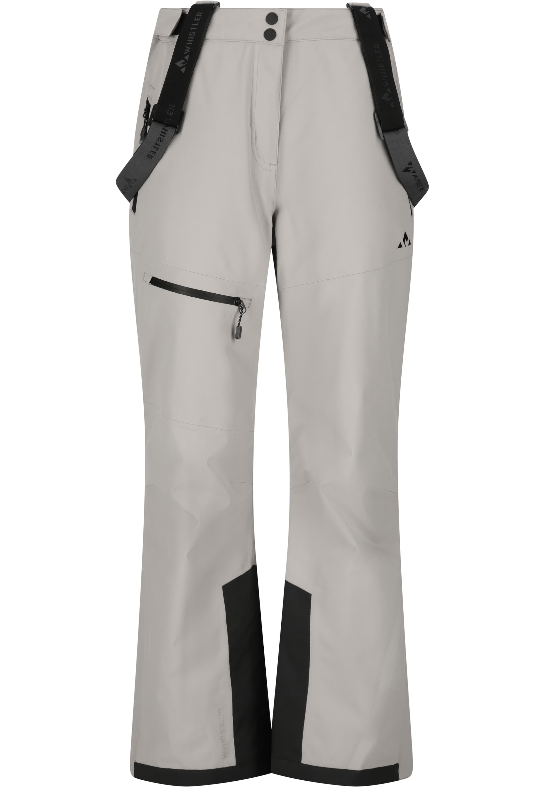 Whistler Skihose 'Rossburg' in Grau: Vorderseite