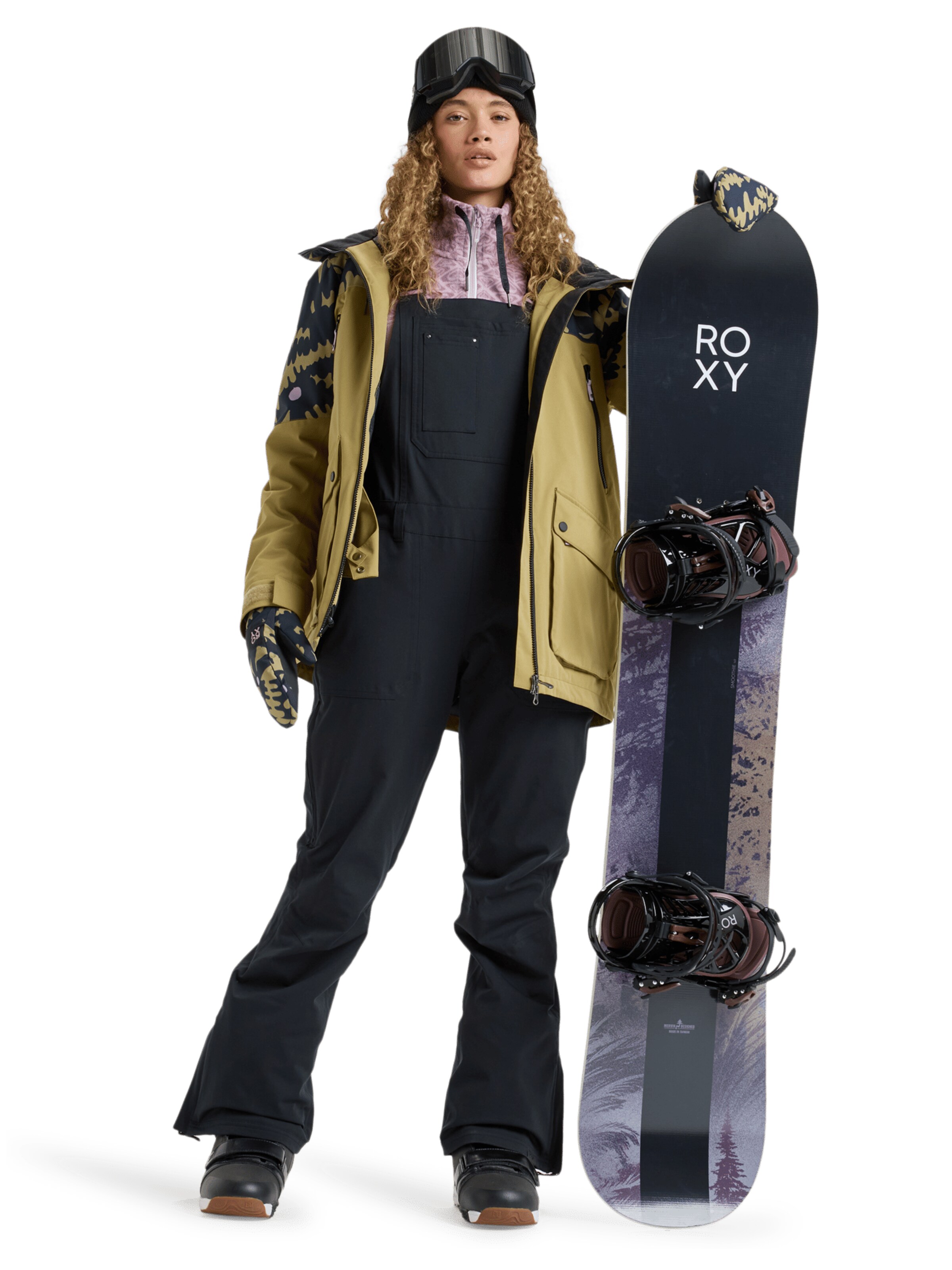 ROXY Regular Outdoorhose in Schwarz