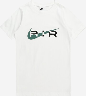 T-Shirt 'AIR' Nike Sportswear en blanc : devant